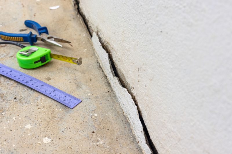Cracked concrete repair